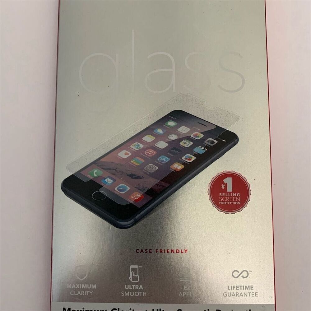 ZAGG InvisibleShield Glass Plus Screen Protector for iPhone 6 Plus -‎ Clear